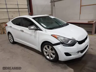 2012 Hyundai Elantra GLS with VIN 5NPDH4AE2CH083577, listed as a IAAI auction lot 40882079 with 133,217 mi miles. Bid and sale history available at carsss.com. Image 1.