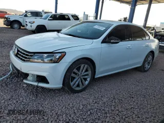 2019 Volkswagen Passat 2.0T Wolfsburg Edition with VIN 1VWLA7A3XKC011596, listed as a Copart auction lot 87080234 with 132,547 mi miles and Salvage Title. Bid and sale history available at carsss.com. Image 1.