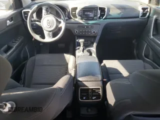 2018 Kia Sportage LX with VIN KNDPM3AC9J7321380, listed as a Copart auction lot 46632385 with 120,185 mi miles and Salvage Title. Bid and sale history available at carsss.com. Image 8.