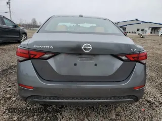 2021 Nissan Sentra SV with VIN 3N1AB8CV7MY242741, listed as a Copart auction lot 52522655 with 35,634 mi miles and Non repairable. Bid and sale history available at DreamBid. Image 6.