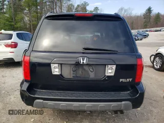 2005 Honda Pilot EX-L with VIN 5FNYF18515B035128, listed as a Copart auction lot 52935285 with 184,566 mi miles and Clean Title. Bid and sale history available at carsss.com. Image 6.