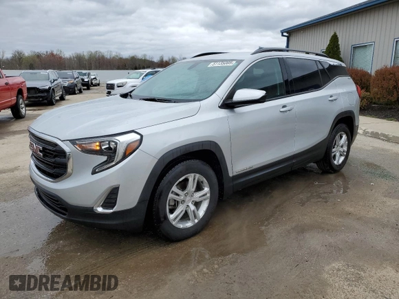 2018 GMC Terrain SLE with VIN 3GKALMEV8JL241255, listed as a Copart auction lot 51135005 with 116,170 mi miles and Salvage Title. Bid and sale history available at carsss.com. Image 1.