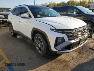2025 Hyundai Tucson Limited with VIN 5NMJE3DE1SH443919, listed as a Copart auction lot 76407034 with 2,459 mi miles and Salvage Title. Bid and sale history available at carsss.com. Image 4.