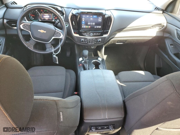 2021 Chevrolet Traverse LT Cloth with VIN 1GNEVGKW1MJ218263, listed as a Copart auction lot 48031995 with 84,124 mi miles and Non Repairable. Bid and sale history available at carsss.com. Image 8.