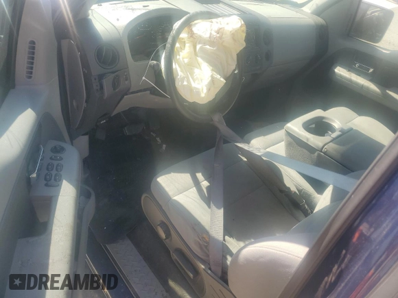 2008 Ford F-150 STX with VIN 1FTRX14W48FB67767, listed as a Copart auction lot 61669515 with Not provided miles and Salvage title. Bid and sale history available at DreamBid. Image 8.