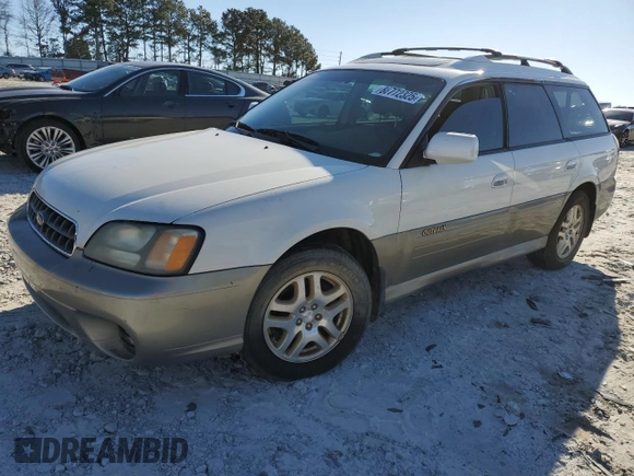 2003 Subaru Legacy Outback Limited z VIN 4S3BH686137610644, wystawiony jako Copart lot #88772325 z przebiegiem 153 022 mil mil oraz Szkoda całkowita • Salvage title. Historia ofert i sprzedaży dostępna na DreamBid. Obrazek 1.