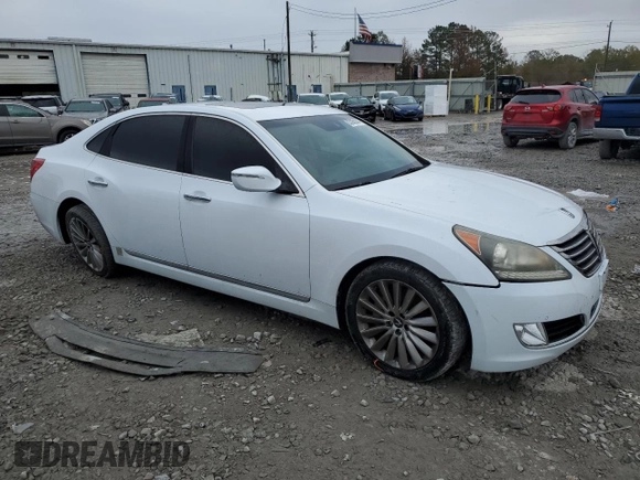 2015 Hyundai Equus Ultimate z VIN KMHGH4JH3FU099414, wystawiony jako Copart lot #83268144 z przebiegiem 133 560 mil mil oraz Szkoda całkowita • Salvage title. Historia ofert i sprzedaży dostępna na DreamBid. Obrazek 4.