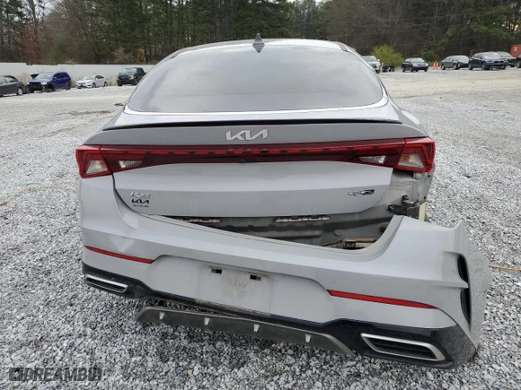 2022 Kia K5 GT-Line with VIN 5XXG64J2XNG165144, listed as a Copart auction lot 48758035 with 54,908 mi miles and Salvage Title. Bid and sale history available at carsss.com. Image 6.