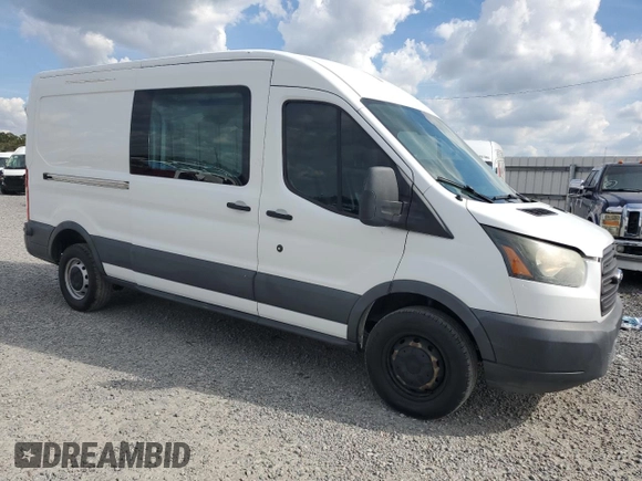 2015 Ford Transit Cargo with VIN 1FTNR2CM6FKA22538, listed as a Copart auction lot 47179125 with 271,259 mi miles and Clean title. Bid and sale history available at DreamBid. Image 4.