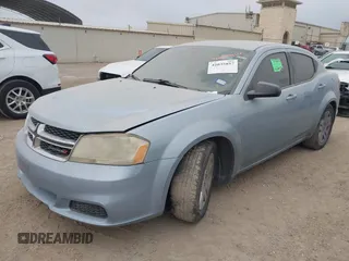 2013 Dodge Avenger SE with VIN 1C3CDZAB4DN575933, listed as a IAAI auction lot 42035857 with 154,983 mi miles and . Bid and sale history available at DreamBid. Image 2.