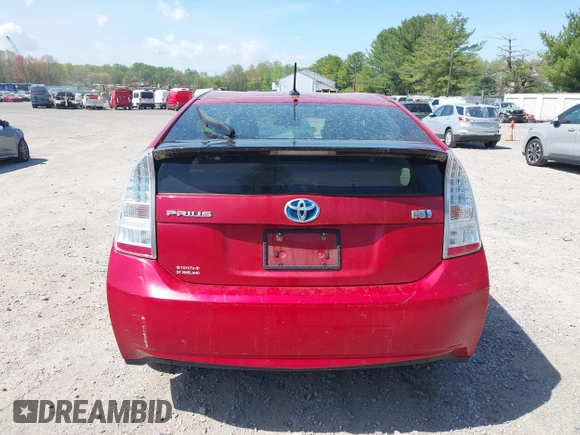 2011 Toyota Prius I with VIN JTDKN3DU2B5346291, listed as a IAAI auction lot 42088192 with 257,288 mi miles. Bid and sale history available at carsss.com. Image 17.