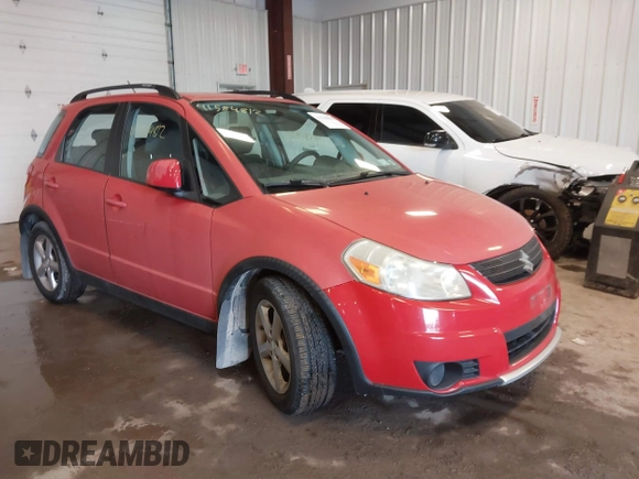 2007 Suzuki SX4 with VIN JS2YB413375110430, listed as a IAAI auction lot 41584812 with 78,505 mi miles. Bid and sale history available at carsss.com. Image 1.