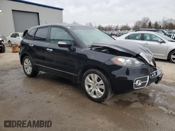 2011 Acura RDX with VIN 5J8TB1H21BA005385, listed as a Copart auction lot 51419405 with 138,376 mi miles and Salvage Title. Bid and sale history available at carsss.com. Image 4.