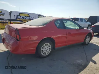 2004 Chevrolet Monte Carlo LS with VIN 2G1WW12E549378004, listed as a Copart auction lot 75869014 with 199,818 mi miles and Salvage Title. Bid and sale history available at carsss.com. Image 3.
