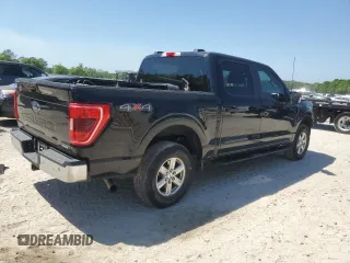 2021 Ford F-150 XL with VIN 1FTEW1EP7MFC92491, listed as a Copart auction lot 53671035 with 55,935 mi miles and Salvage Title. Bid and sale history available at carsss.com. Image 3.