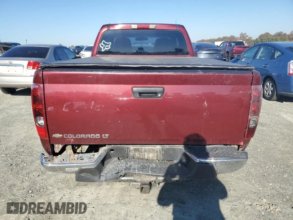 2007 Chevrolet Colorado Work Truck with VIN 1GCDT19E978184671, listed as a Copart auction lot 82769864 with 167,948 mi miles and Salvage Title. Bid and sale history available at carsss.com. Image 6.
