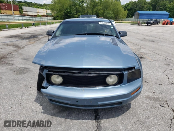 2007 Ford Mustang Deluxe with VIN 1ZVFT80NX75315328, listed as a Copart auction lot 58663295 with 177,316 mi miles and Salvage title. Bid and sale history available at DreamBid. Image 5.