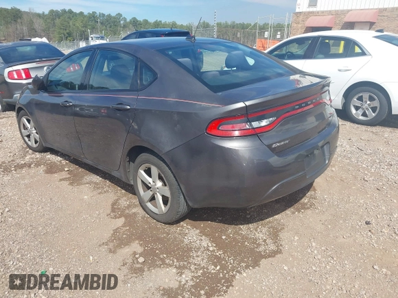 2015 Dodge Dart SXT with VIN 1C3CDFBB7FD315094, listed as a IAAI auction lot 41831836 with 193,267 mi miles. Bid and sale history available at carsss.com. Image 3.