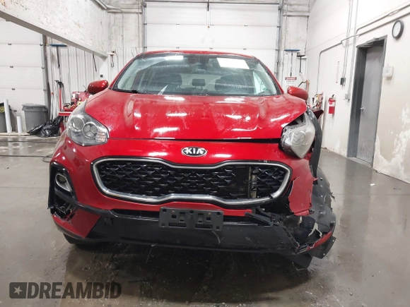 2020 Kia Sportage LX with VIN KNDPMCAC7L7809195, listed as a IAAI auction lot 41976306 with 59,648 mi miles. Bid and sale history available at carsss.com. Image 13.