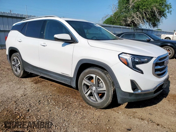 2021 GMC Terrain SLT z VIN 3GKALPEV0ML384335, wystawiony jako Copart lot #56004725 z przebiegiem 33 771 mil mil oraz Szkoda całkowita • Salvage title. Historia ofert i sprzedaży dostępna na DreamBid. Obrazek 4.