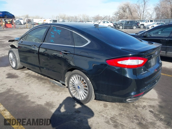 2016 Ford Fusion Titanium with VIN 3FA6P0K9XGR152837, listed as a IAAI auction lot 41647436 with 196,700 mi miles. Bid and sale history available at carsss.com. Image 3.