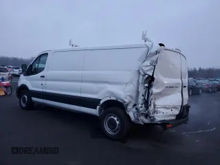 2024 Ford Transit Cargo with VIN 1FTBR1Y88RKA95648, listed as a Copart auction lot 84110294 with 3,725 mi miles and Salvage title. Bid and sale history available at DreamBid. Image 2.