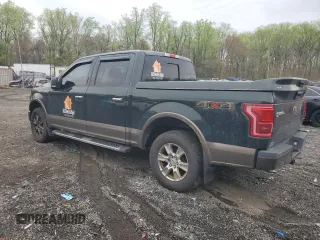 2015 Ford F-150 XLT with VIN 1FTEW1EF8FFB88327, listed as a Copart auction lot 53034615 with 198,364 mi miles and Clean Title. Bid and sale history available at carsss.com. Image 2.