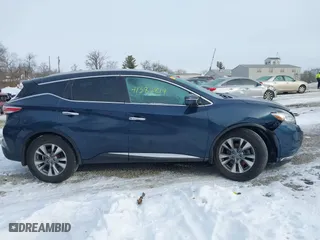 2015 Nissan Murano S with VIN 5N1AZ2MH5FN260889, listed as a IAAI auction lot 41386819 with 156,443 mi miles. Bid and sale history available at carsss.com. Image 13.