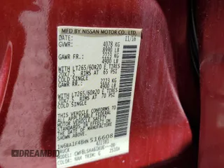 2017 Nissan Titan XD PRO-4X with VIN 1N6BA1F48HN516608, listed as a Copart auction lot 51453465 with 100,767 mi miles and Salvage Title. Bid and sale history available at carsss.com. Image 12.