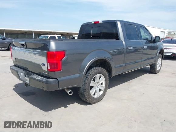 2020 Ford F-150 XL z VIN 1FTFW1E42LFB47223, wystawiony jako IAAI lot #41832415 z przebiegiem 117 642 mil mil oraz . Historia ofert i sprzedaży dostępna na DreamBid. Obrazek 4.