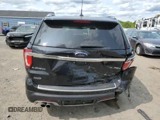 2018 Ford Explorer Platinum с VIN 1FM5K8HT1JGA94424, выставлен на аукционе Copart как лот 59155675 с пробегом 66 664 миль миль и Списание • Salvage title. История ставок и продаж доступна на DreamBid. Изображение 6.