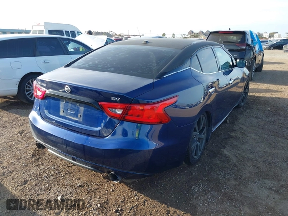2017 Nissan Maxima SR with VIN 1N4AA6AP8HC412862, listed as a IAAI auction lot 41725246 with 154,483 mi miles and . Bid and sale history available at DreamBid. Image 4.