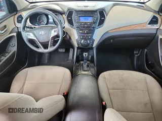 2014 Hyundai Santa Fe with VIN 5XYZT3LB4EG145430, listed as a Copart auction lot 58554075 with 38,690 mi miles and Salvage title. Bid and sale history available at DreamBid. Image 8.