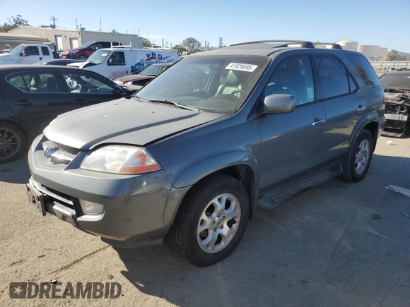 2002 Acura MDX Touring Pkg with VIN 2HNYD18632H523138, listed as a Copart auction lot 41926695 with 176,908 mi miles and Clean Title. Bid and sale history available at carsss.com. Image 1.