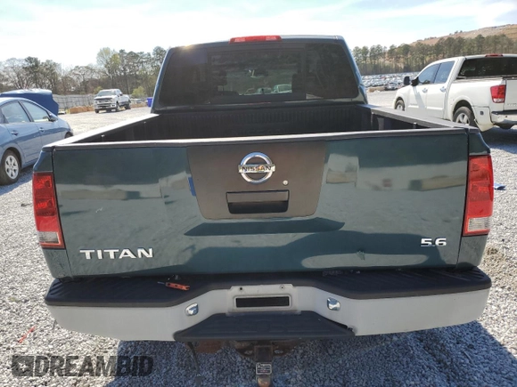 2007 Nissan Titan SE with VIN 1N6BA07A67N210908, listed as a Copart auction lot 48700705 with 162,395 mi miles and Salvage title. Bid and sale history available at DreamBid. Image 6.