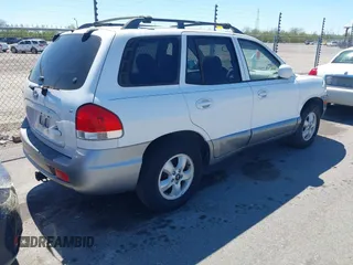 2005 Hyundai Santa Fe GLS with VIN KM8SC13D15U941151, listed as a IAAI auction lot 41825233 with 102,745 mi miles. Bid and sale history available at carsss.com. Image 4.