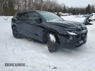 2019 Chevrolet Blazer RS with VIN 3GNKBJRSXKS635114, listed as a Copart auction lot 44191525 with Not Provided miles and Clean Title. Bid and sale history available at DreamBid. Image 4.