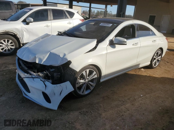 2017 Mercedes-Benz CLA 250 with VIN WDDSJ4EB1HN399691, listed as a Copart auction lot 42053564 with 100,236 mi miles and . Bid and sale history available at DreamBid. Image 1.