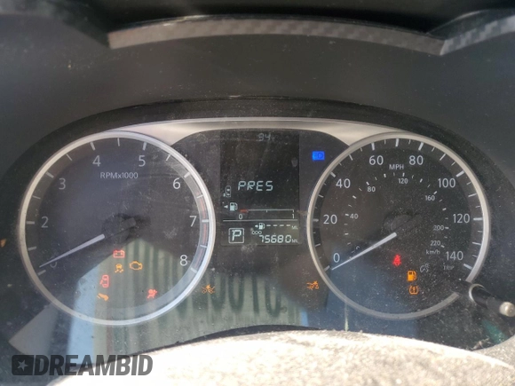 2021 Nissan Versa S with VIN 3N1CN8DV2ML809398, listed as a Copart auction lot 57832835 with 75,680 mi miles and Salvage title. Bid and sale history available at DreamBid. Image 9.