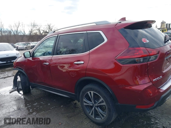 2019 Nissan Rogue SL with VIN 5N1AT2MV9KC759403, listed as a IAAI auction lot 41079745 with 57,419 mi miles. Bid and sale history available at carsss.com. Image 14.
