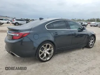 2015 Buick Regal GS with VIN 2G4GT5GX4F9291988, listed as a Copart auction lot 78278384 with 168,480 mi miles and Salvage Title. Bid and sale history available at DreamBid. Image 3.