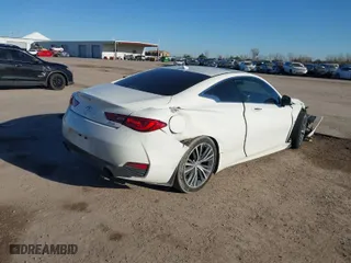 2018 Infiniti Q60 3.0t LUXE with VIN JN1EV7EK8JM340892, listed as a IAAI auction lot 41168632 with 68,647 mi miles. Bid and sale history available at carsss.com. Image 4.