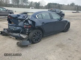 2025 Mazda 3 S Select Sport with VIN 3MZBPABM5SM458480, listed as a Copart auction lot 46854855 with 773 mi miles and Salvage Title. Bid and sale history available at DreamBid. Image 3.