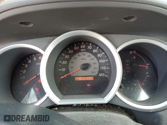2009 Toyota Tacoma with VIN 5TENX22NX9Z600656, listed as a Copart auction lot 50383205 with 143,114 mi miles and Salvage Title. Bid and sale history available at carsss.com. Image 9.