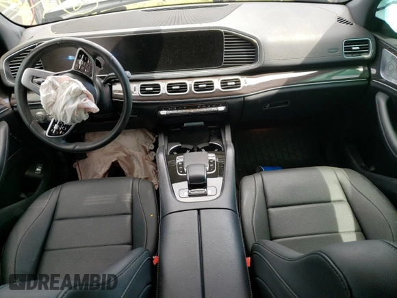 2020 Mercedes-Benz GLS 450 with VIN 4JGFF5KE9LA187456, listed as a Copart auction lot 46255613 with 49,592 mi miles and Salvage Title. Bid and sale history available at DreamBid. Image 8.