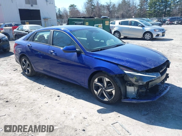 2023 Hyundai Elantra SEL with VIN KMHLS4AG3PU630104, listed as a IAAI auction lot 42042331 with 32,296 mi miles and . Bid and sale history available at DreamBid. Image 1.