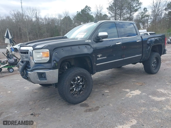 2015 GMC Sierra 1500 SLT with VIN 3GTU2VEJ1FG397717, listed as a IAAI auction lot 41721899 with 121,807 mi miles. Bid and sale history available at carsss.com. Image 18.
