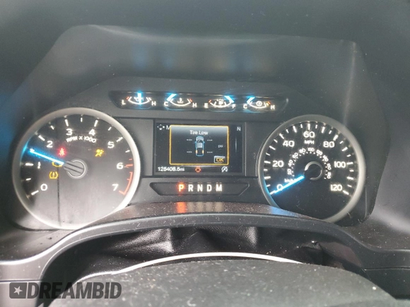 2017 Ford F-150 XL with VIN 1FTEW1EG3HKE32372, listed as a Copart auction lot 85034644 with 125,408 mi miles and Salvage Title. Bid and sale history available at DreamBid. Image 9.