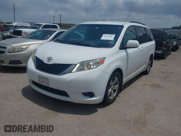 2014 Toyota Sienna LE AAS with VIN 5TDKK3DC0ES525654, listed as a IAAI auction lot 42153582 with 71,258 mi miles and . Bid and sale history available at carsss.com. Image 17.