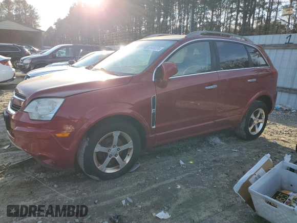 2013 Chevrolet Captiva Sport LT with VIN 3GNAL3EKXDS567877, listed as a Copart auction lot 85428374 with 155,588 mi miles and Clean Title. Bid and sale history available at DreamBid. Image 1.
